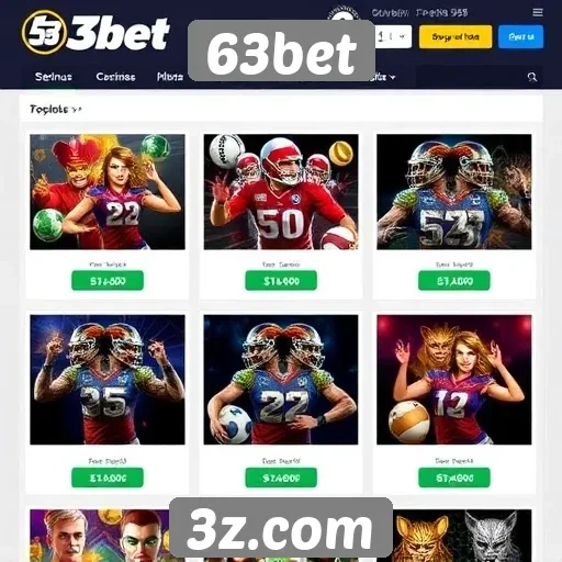 Comparativo de bônus e promoções no 63bet