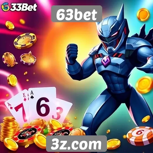 Visão geral dos jogos disponíveis no site 63bet