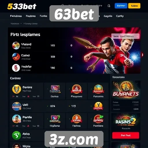 Experiência do usuário no site 63bet